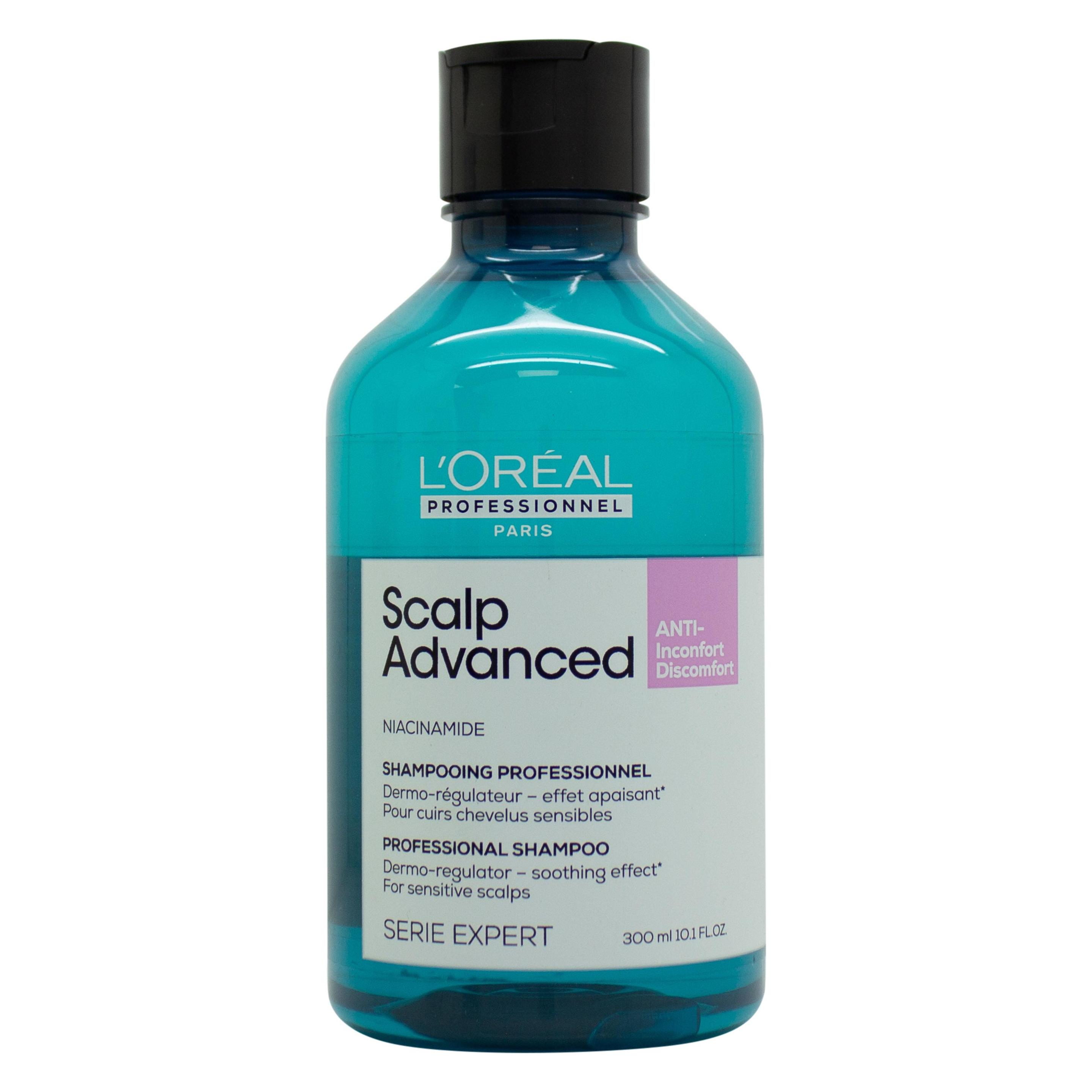 L'Oréal Paris LÂ'Oréal Professionnel - Shampoo for sensitive scalp Scalp Advanced Anti-Discomfort Dermo (Regulato (Flüssiges Shampoo, 300 ml) (E3847800)