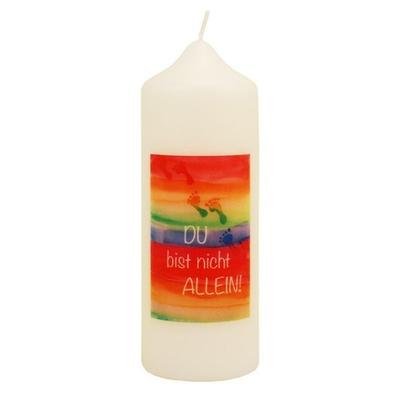 Kerze Du bist nicht allein!