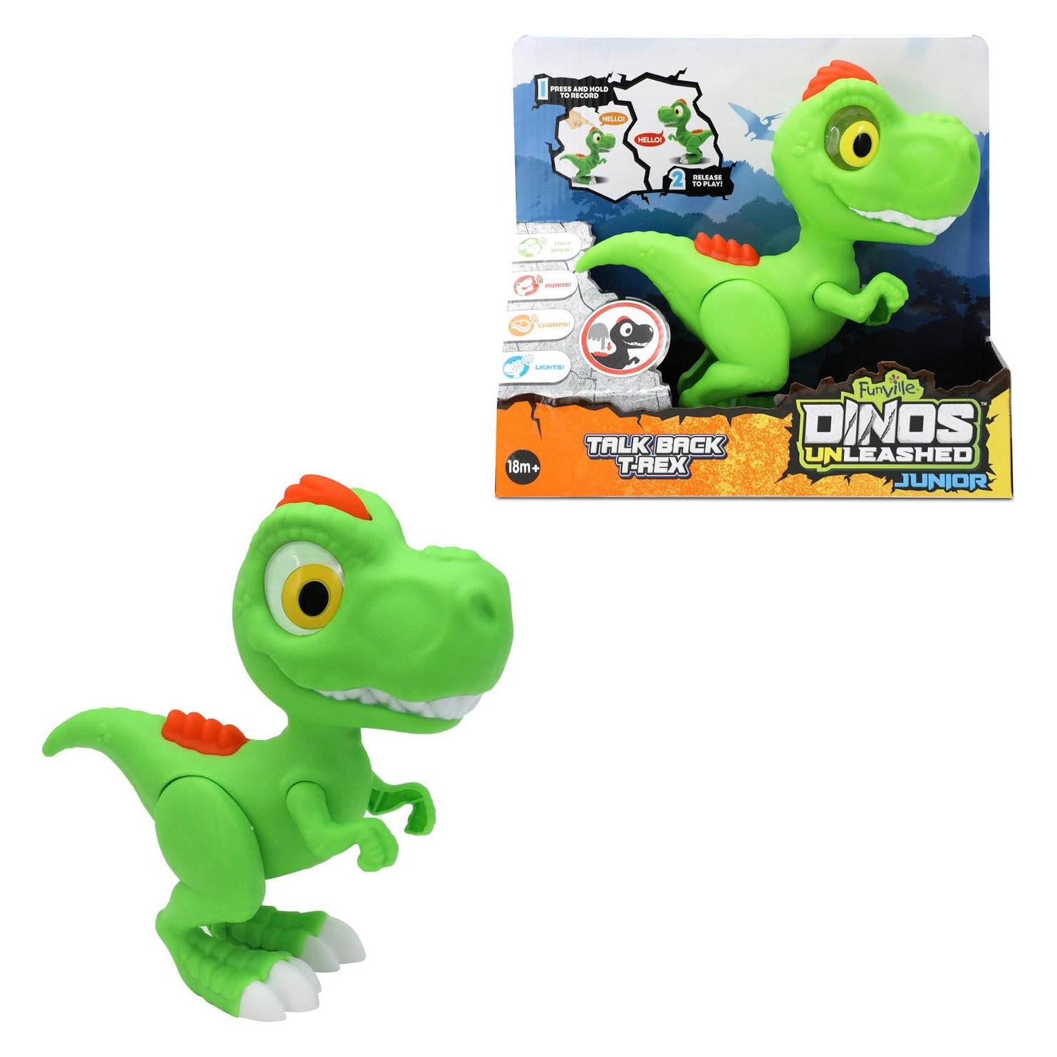 JTI Dinos Unleashed - T-Rex mit Gegensprechfunktion (31194)