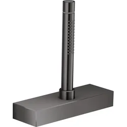 hansgrohe AXOR Edge Wannenrand-Set, 46470330, Farbe: Polished Black Chrome