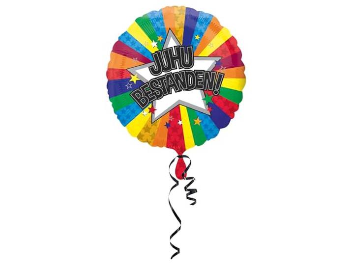 Amscan 3374801 - folieballon Juhu voorraad, spel