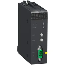 Schneider Electric BMXEIA0100 Modicon X80 AS-i V3 Master Kommunikationsmodul, bis 62 Geräte digitale E/A, bis zu 31 Geräte analoge E/A