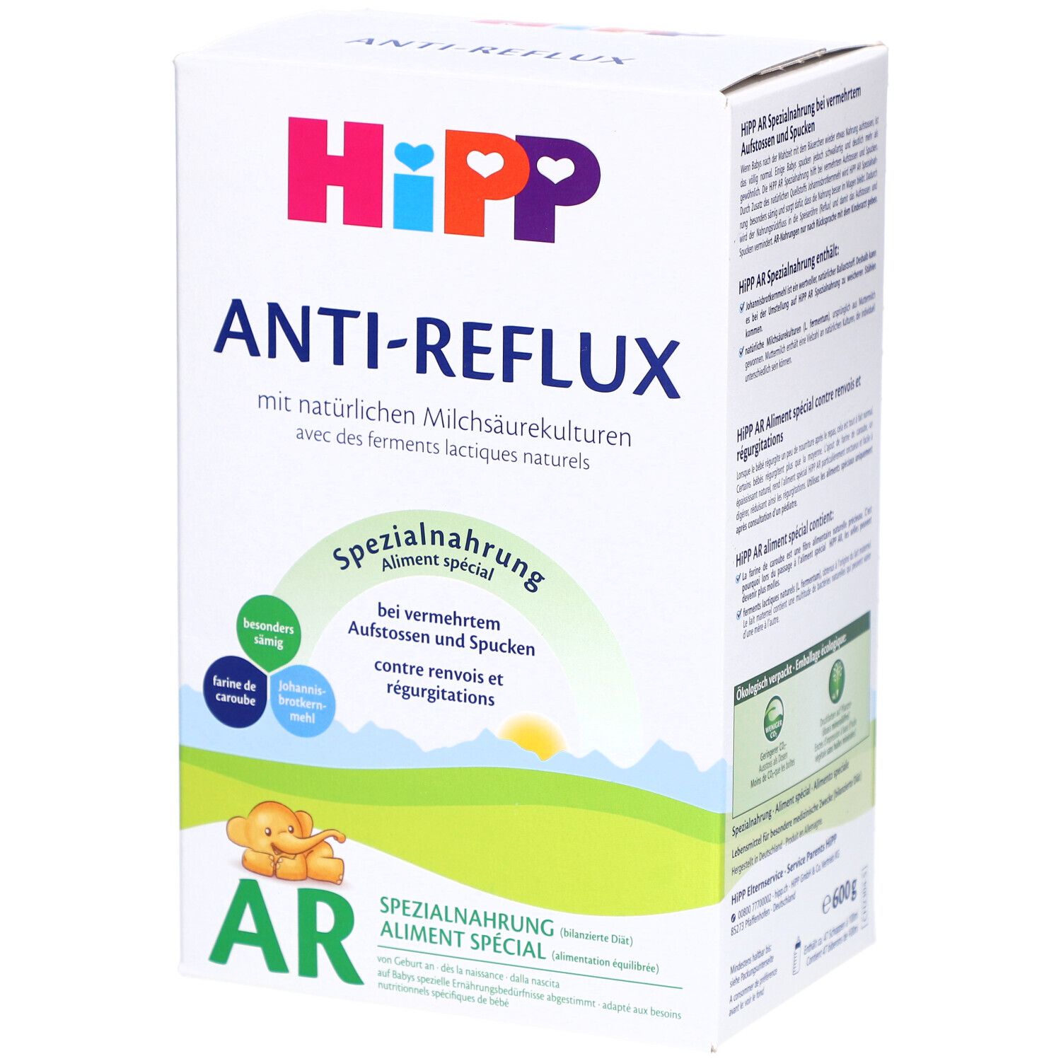 Hipp Anti-Reflux Bio 600 g Puder