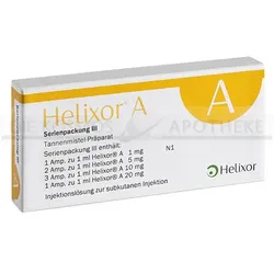 HELIXOR A Serienpackung III Ampullen 7 St