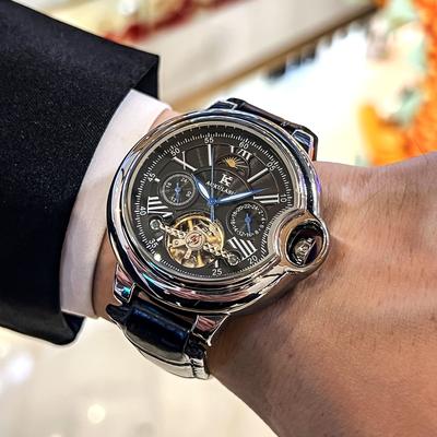 Fashion Sheath Luxury Mechanical Watch For Men black