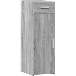 vidaXL Sideboard Grau Sonoma 30x42,5x93 cm Holzwerkstoff