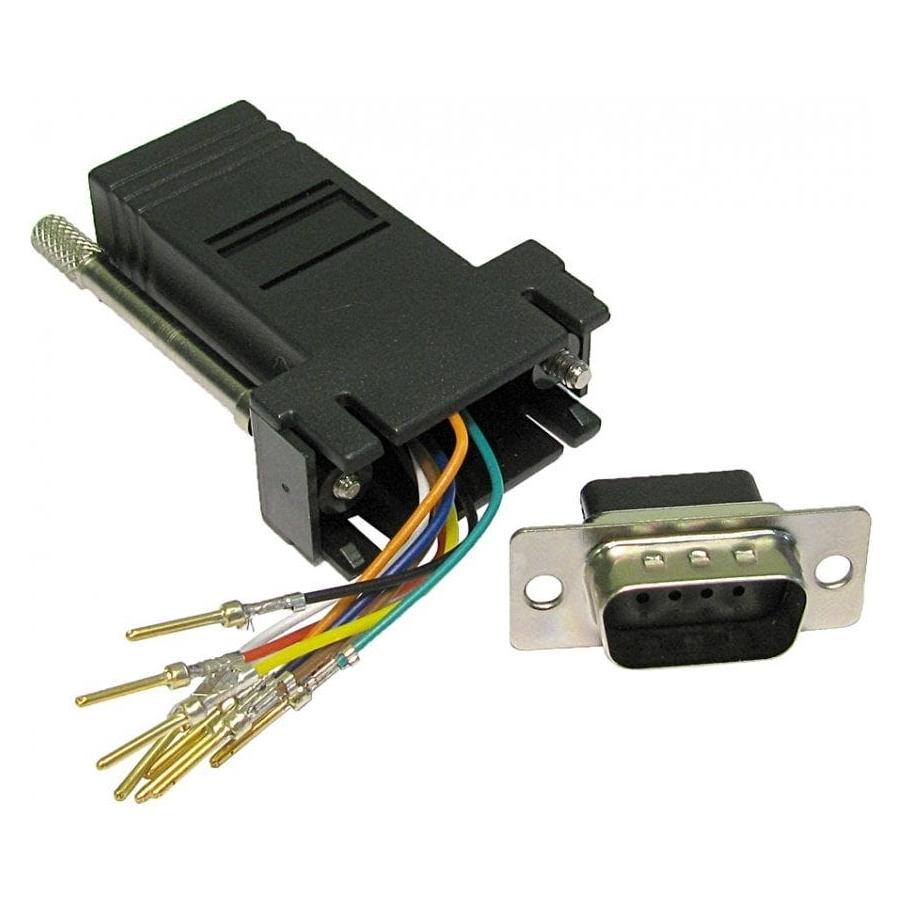 Cables Direct CDL D9 Male to RJ45 Female Adapter (UT-151)