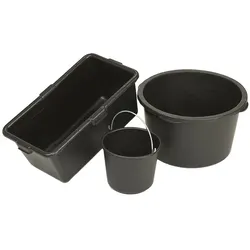 FORMAT Baueimer 20 l schwarz schwere Ausführung