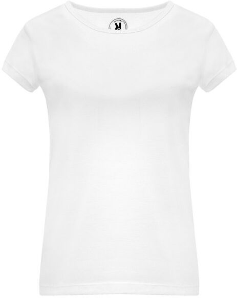 T-shirt ajusté publicitaire en polyester touché coton Hawaii blanc L
