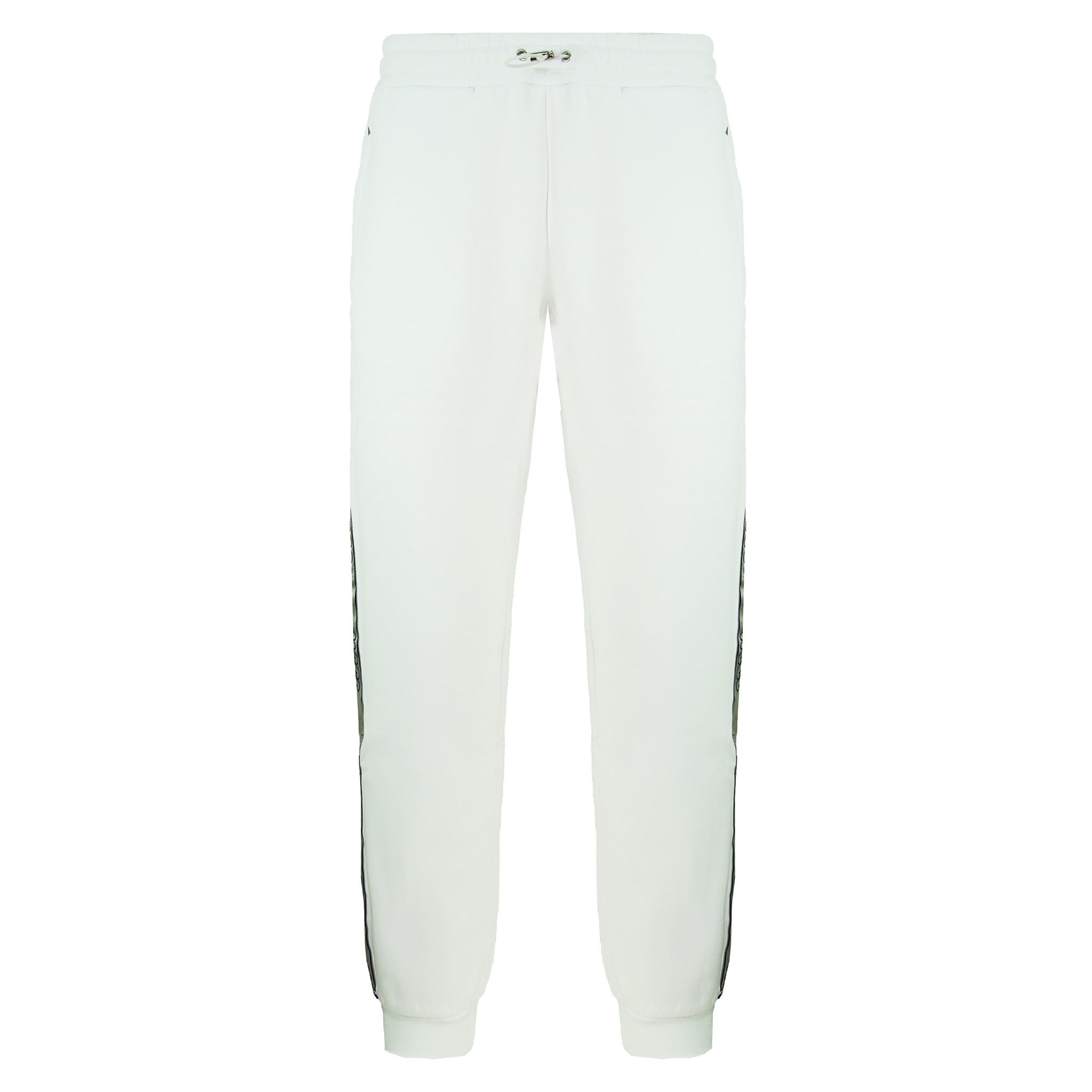 Nicce Stretch Taille Heren Wit Fallon Joggers 211 2 04 05 0318
