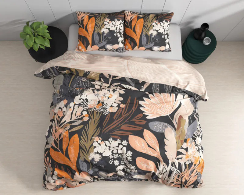 Dreamhouse Mystical Garden Beddengoed Zwart 200 x 220 cm