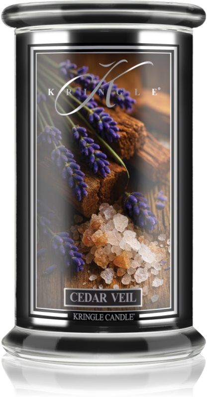 Kringle Candle Reserve Cedar Veil bougie parfumée 623 g