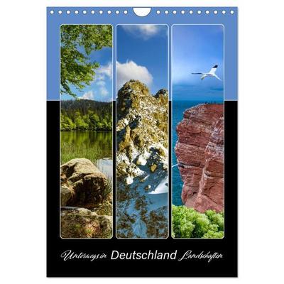 Unterwegs in Deutschland Landschaften (Wandkalender 2027 DIN A4 hoch), CALVENDO Monatskalender