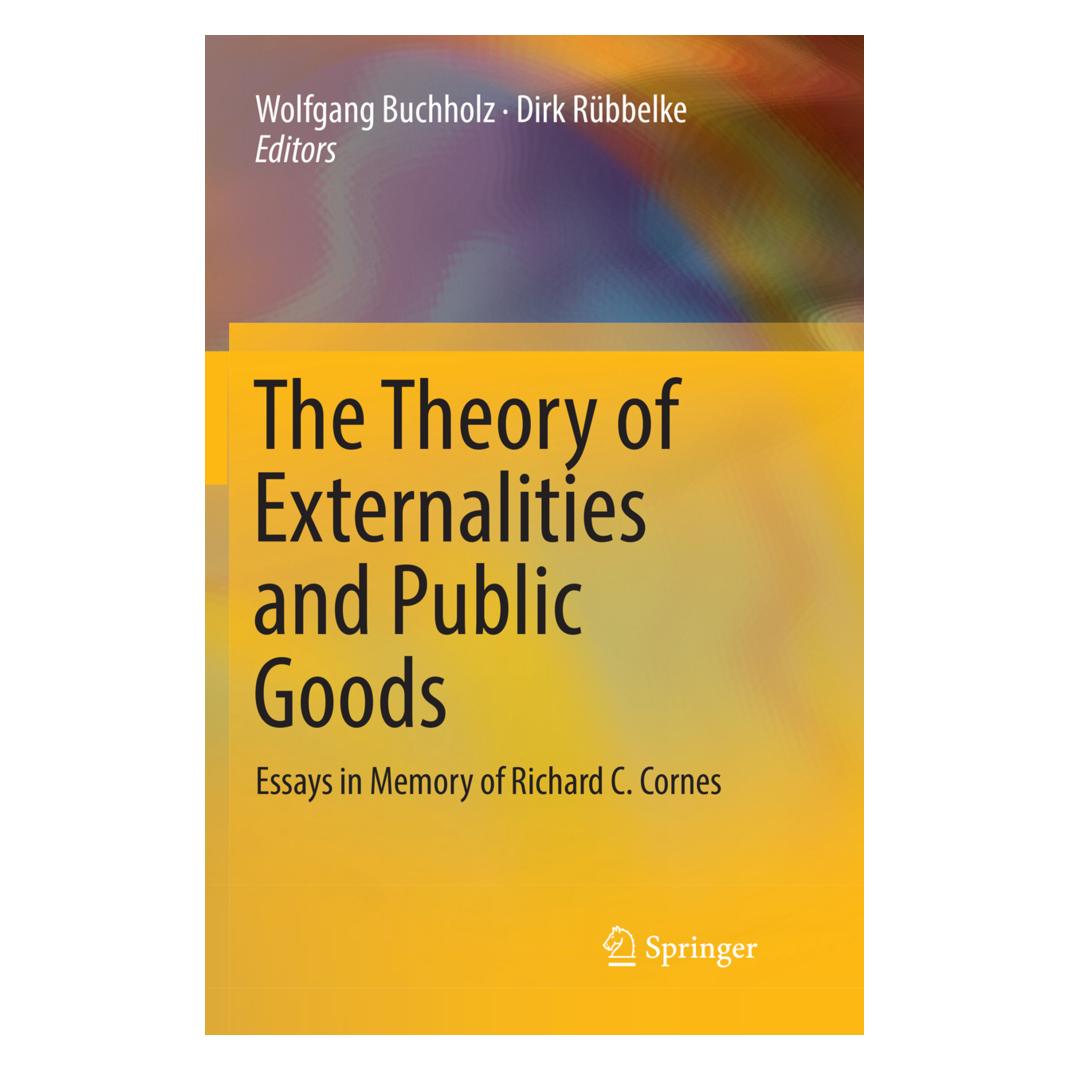 Springer The Theory of Externalities and Public Goods (Englisch, Softcover, Dirk Rübbelke, Wolfgang Buchholz) (56006543)