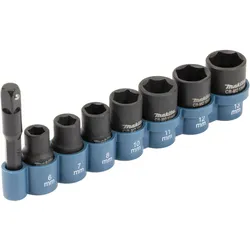 makita Stecknuss-Set 1/4", 8-teilig
