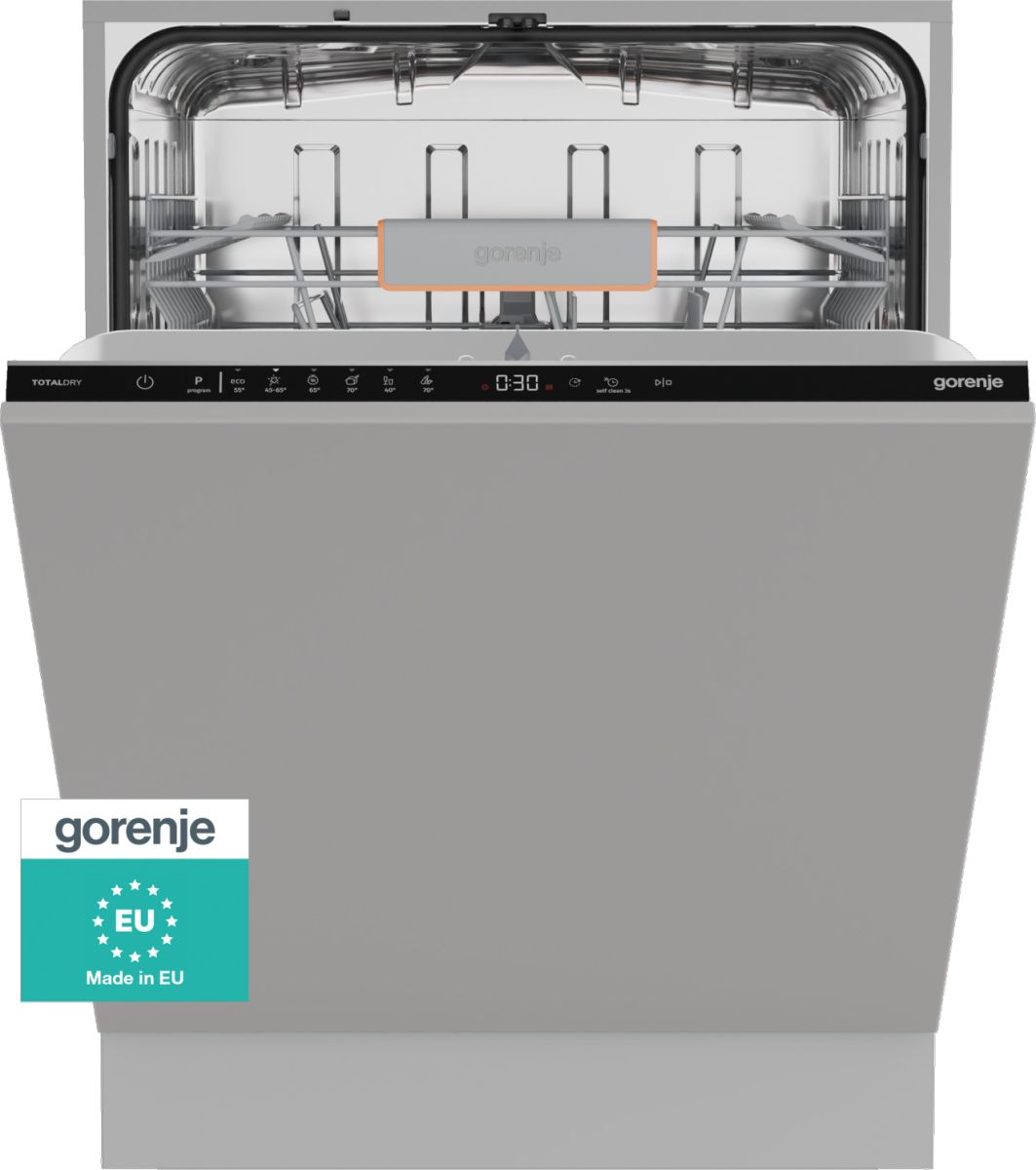 Gorenje GV642C65 60 cm Geschirrspüler Voll integriert Leise 14 Maßgedecke Auto Open 745179