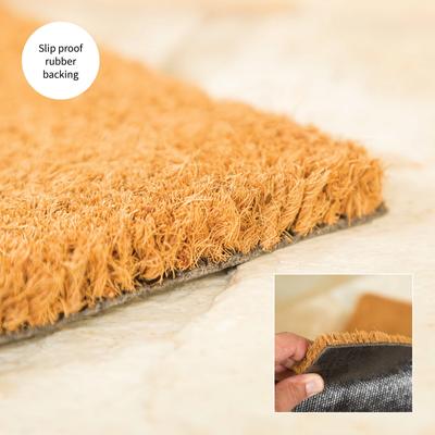 Evergreen Penn State Monochrome Indoor/Outdoor Coir Door Mat