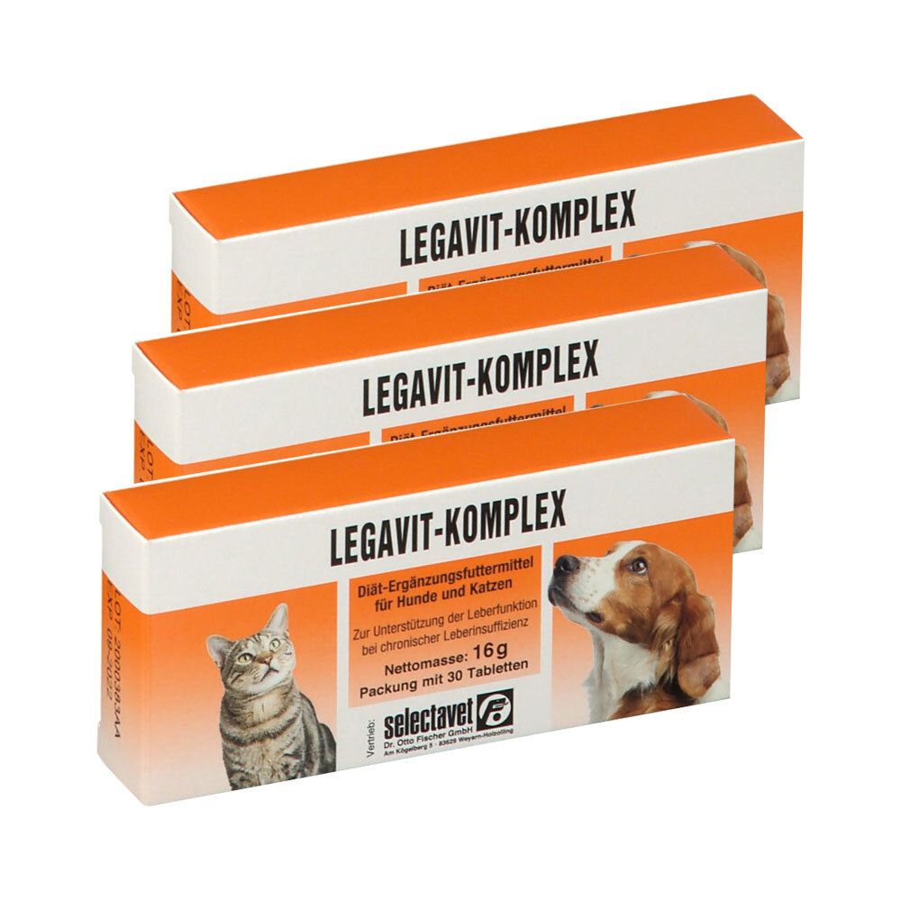 Legavit-Komplex (6705) Dreierpack 3x30 St Tabletten