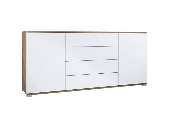 SIDEBOARD Santo Weiß matt