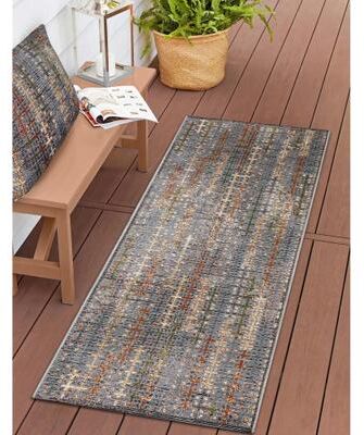 Liora Manne Lush Decor Esencia Sienna Indoor/Outdoor Mat