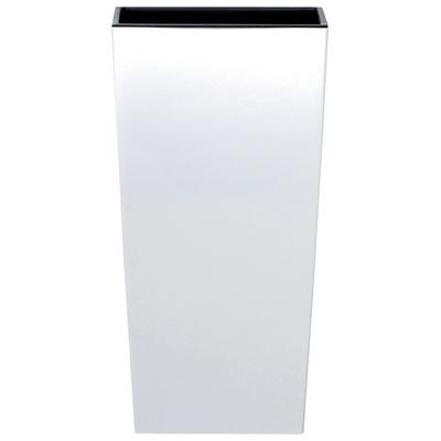 Blumentopf PROSPERPLAST "Urbi square", weiß, H:50cm T:26,5cm, Kunststoff, Pflanzgefäße, BxTxH: 26,5x26,5x50 cm