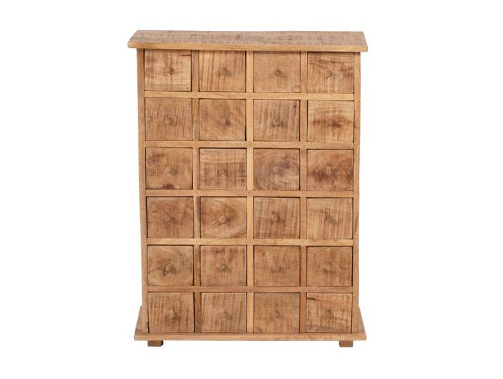 Meuble de rangement multi-tiroirs en bois de manguier