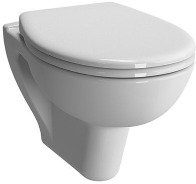 VitrA S20 Wand-Tiefspül-WC 7641L003-0850 35,5x52cm, 3/6 l Spülvolumen, weiß, mit Bidetfunktion