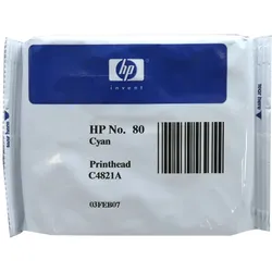 HP 80 (C3969A) Druckkopf Druckerpatrone – cyan – ohne Umkarton