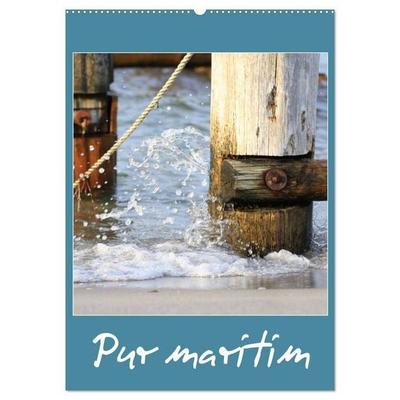 Pur maritim (Wandkalender 2026 DIN A2 hoch), CALVENDO Monatskalender