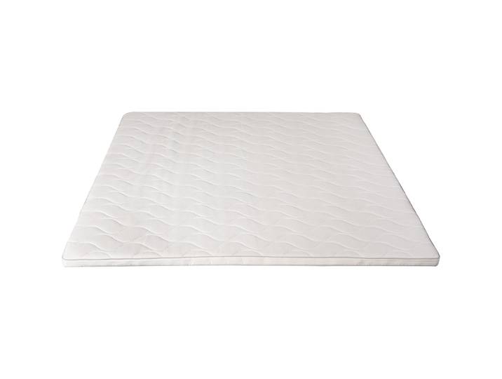 Modular Topper Jana Weiss Gelschaum/100 Prozent Polyester 160 x 200 cm - Material: Gelschaum/100% Polyester