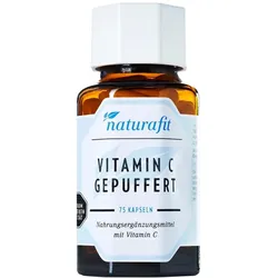 Naturafit Vitamin C gepuffert Kapseln 75 St