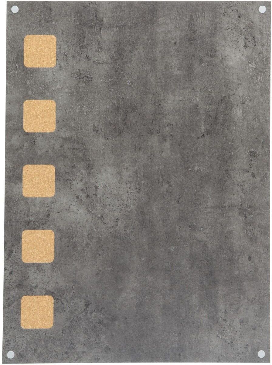 Securit Lavagna Bacheca da Parete Rettangolare 58 x 78 cm
