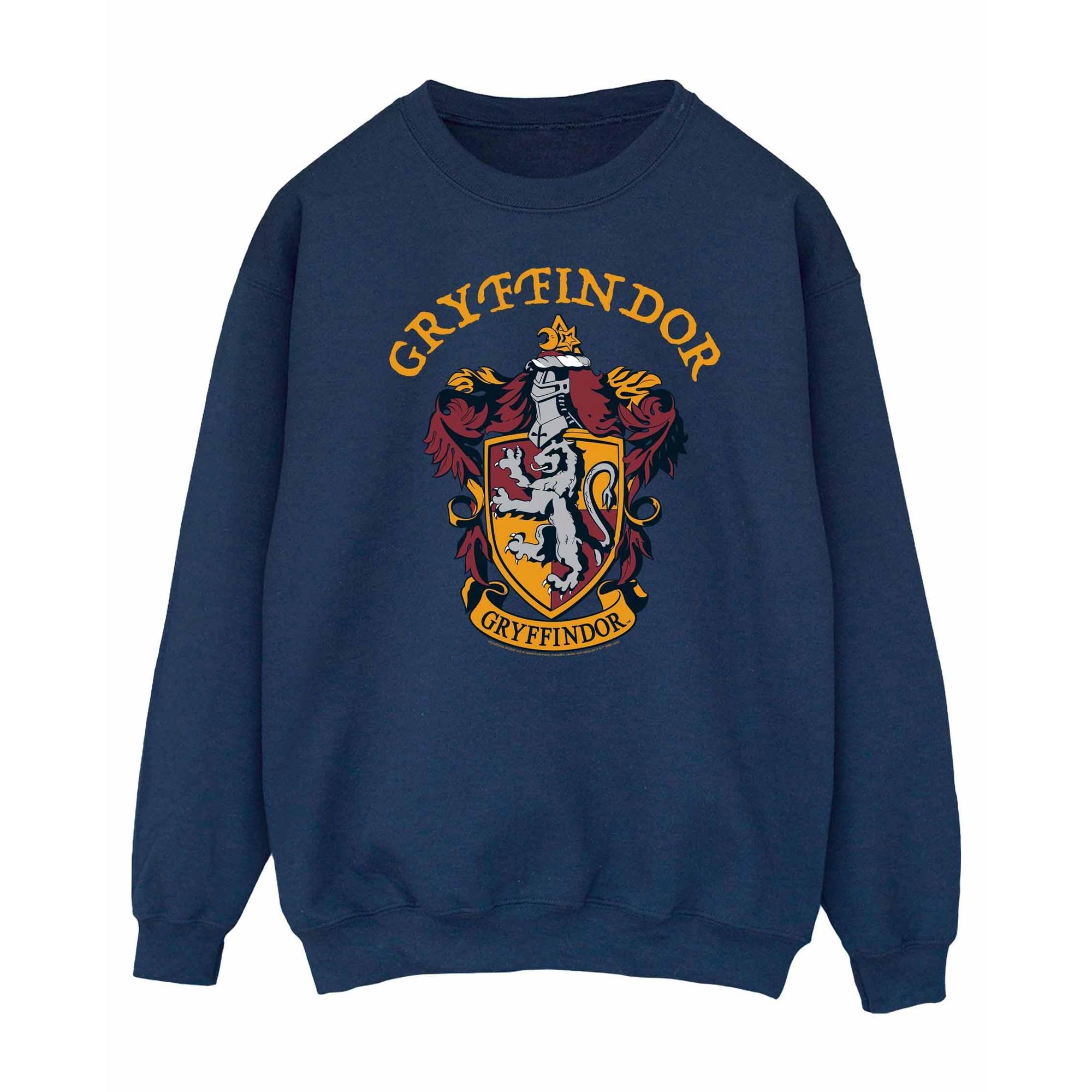 Harry Potter Dames/Dames Gryffindor Sweatshirt (Marineblauw)