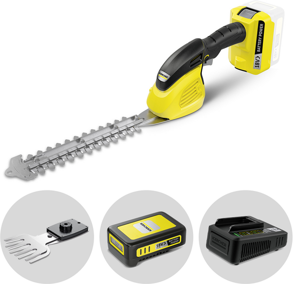 Karcher GSH 18-20 - Cisaille à gazon à batterie - Sculpte-haie