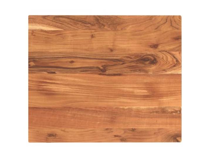 HFXHIJXQ Tischplatte Massivholz Akazie Rechteckig 60x50x3.8 cm Unikate Ersatztischplatte aus Echtholz für Beistelltische im Wohnzimmer oder Gastronomie. Pflegeleicht und langlebig.