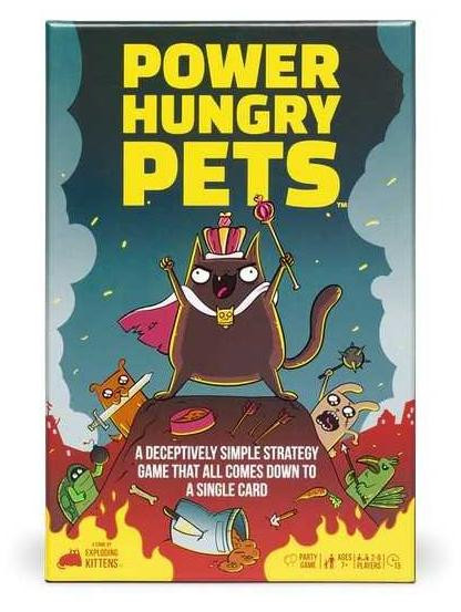 Asmodee Power Hungry Pets Kaartspel voor kinderen vanaf 7 jaar