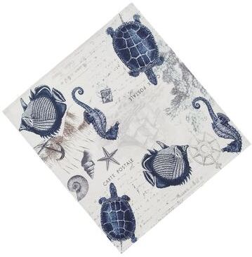 "Laural Home Vintage Seaside Maritime Napkins (Pack of 4) - 20"" x 20"""