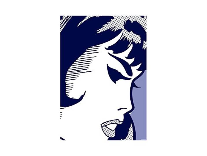 Komar Wandbild - Agent Black Widow - Größe: 30 x 40 cm - Marvel, Kinderzimmer, Wandgestaltung, Bild