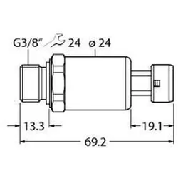 Turck Drucktransmitter PT600R-2149-I2-MP11