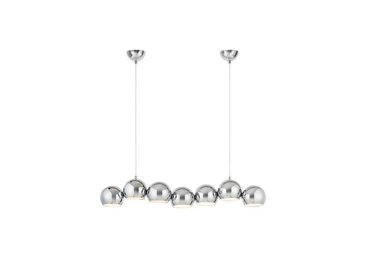 Suspension en métal 7 lumières chromé