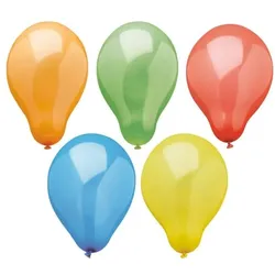 Papstar Luftballons farbig sortiert in Dose Ø 22 cm 100 Stück mehrfarbig