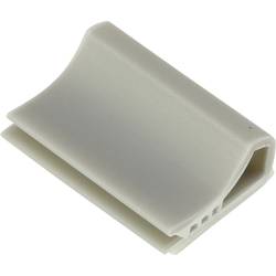 TRU COMPONENTS Befestigungssockel TC-6645724 für Flachbandkabel Hellgrau 100 St.