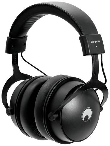 Omnitronic SHP-940M Over Ear Kopfhörer kabelgebunden Stereo Schwarz DJ