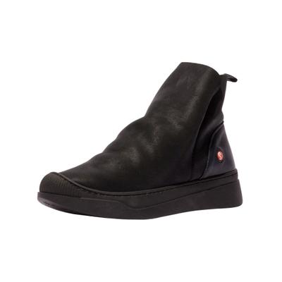 Sneaker SOFTINOS "softinos Sneaker Textil", Damen, Gr. 39, Schurwolle, schwarz, Textil, Schuhe Sneaker