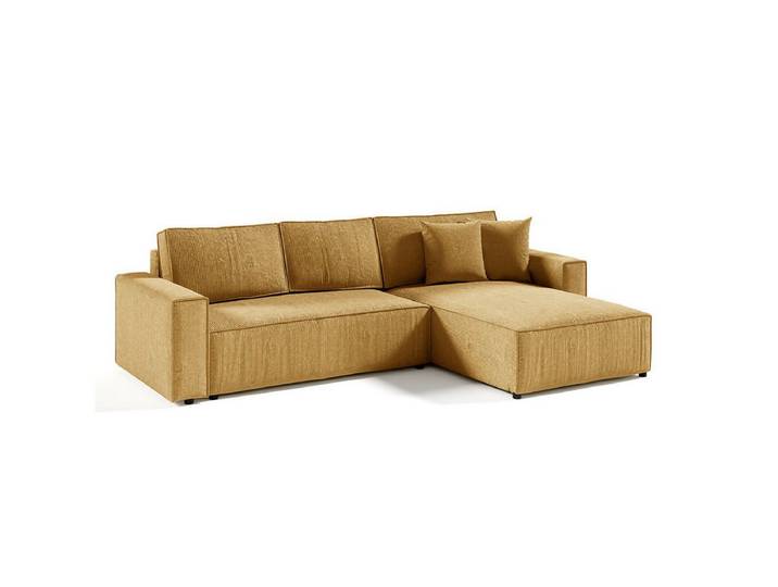 Petits-meubles Ecksofa Isaac, mit Bettkasten