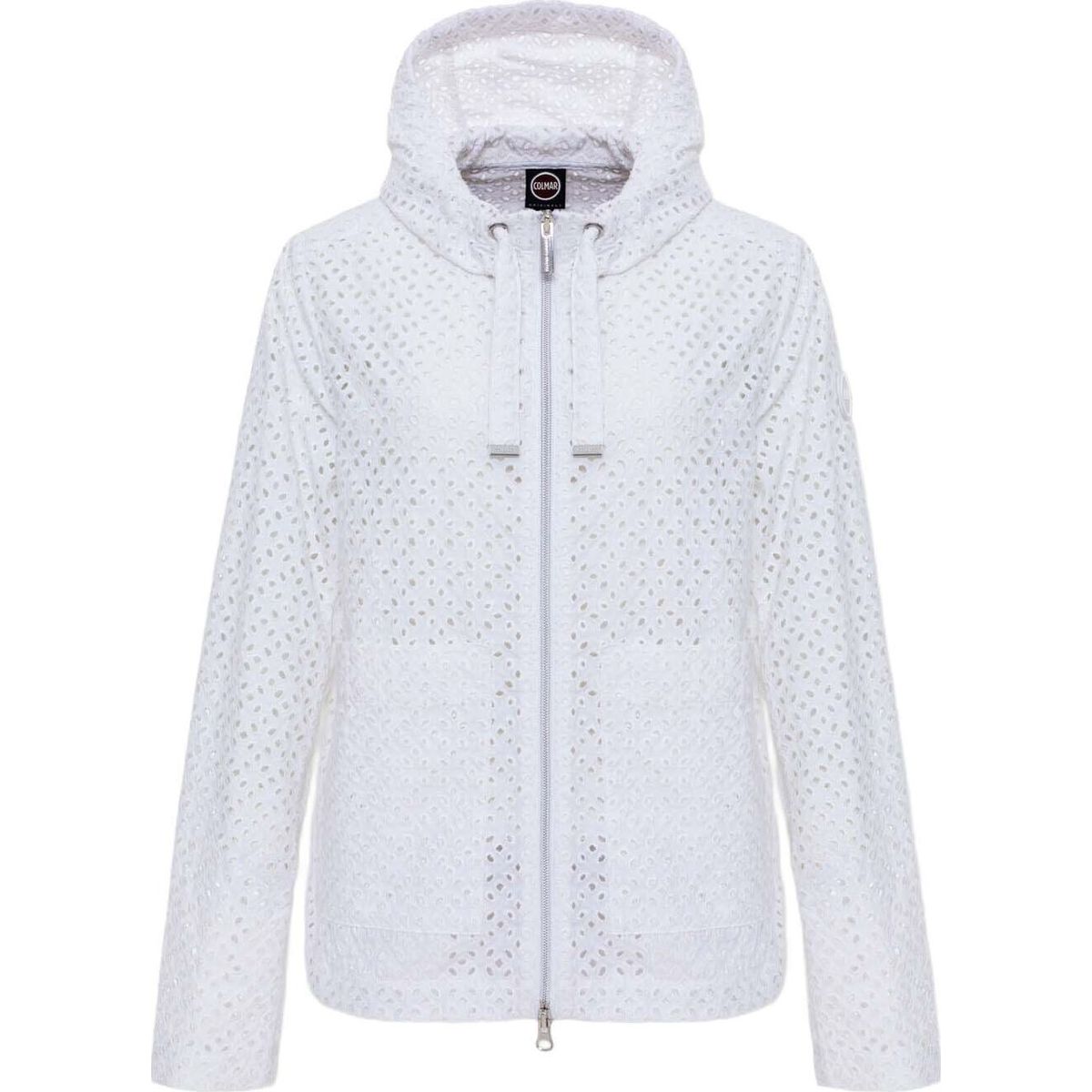 Colmar Originals Hooded Jacket Made BY Sangallo Effect Fabric white (01) 40 1925-1HZ-01-40