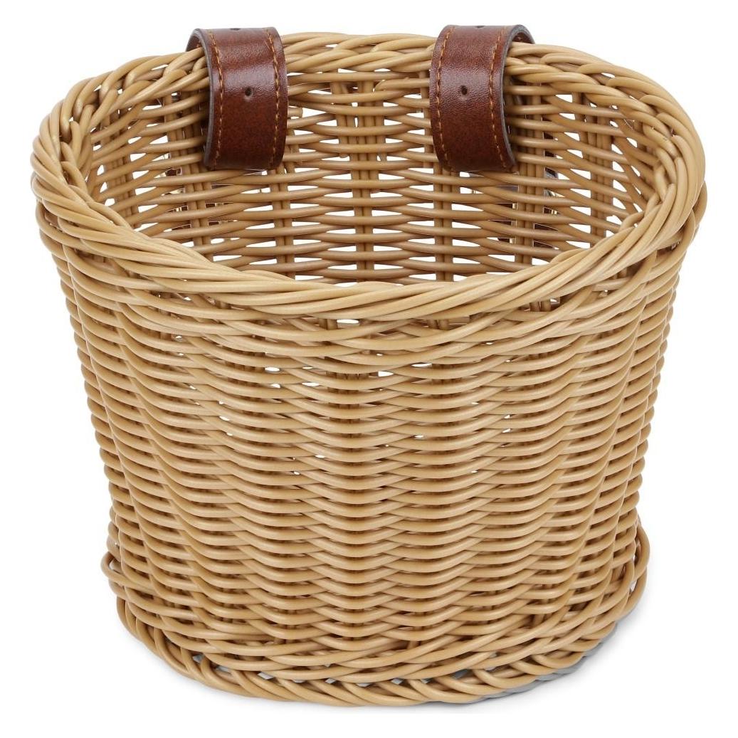 Copenhagen Studios Vanilla - Bicycle Basket - Nature - 21 x 17 x 15 cm (BASK9025) (BASK9025)