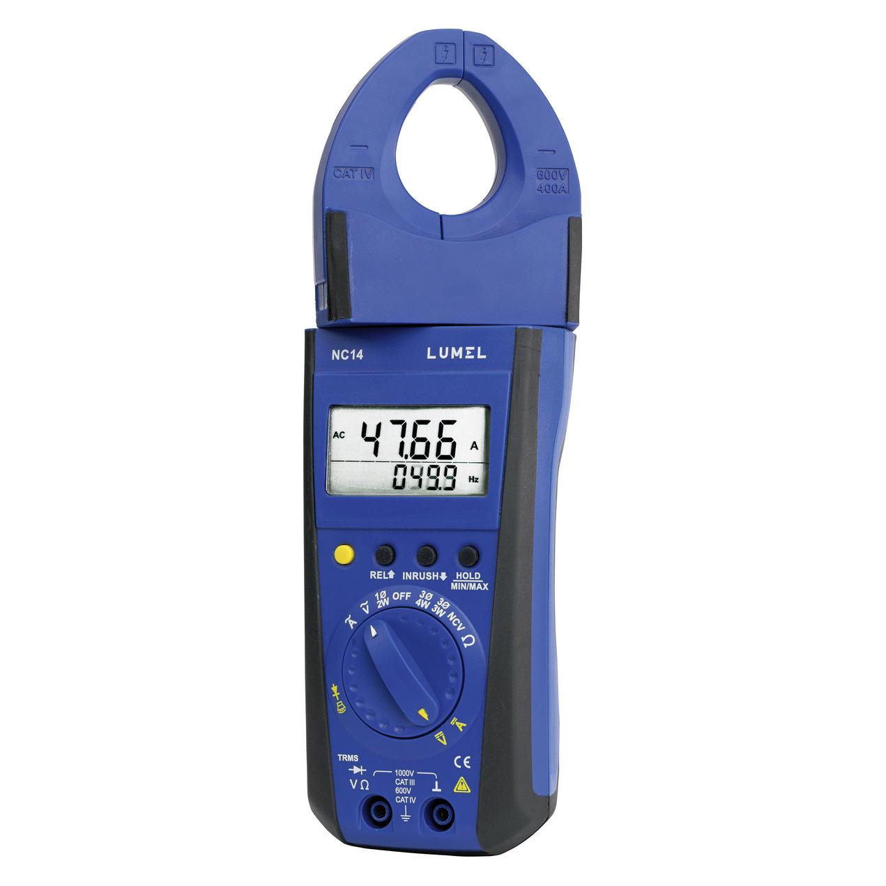Lumel Zangenstrommessgerät NC14 200E1 Stromzange digital CAT IV 600 V, CAT III (CAT III 1000V, CAT IV 600V, Zangenstrommesser) (NC14 200E1)