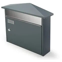 ScanPro Safepost 969 Briefkasten mit Edelstahl-Einwurfklappe