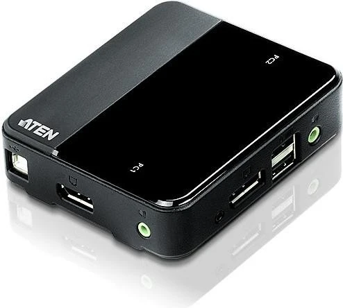 ATEN KVM (USB, DP, Audio) 2:1 USB 4K